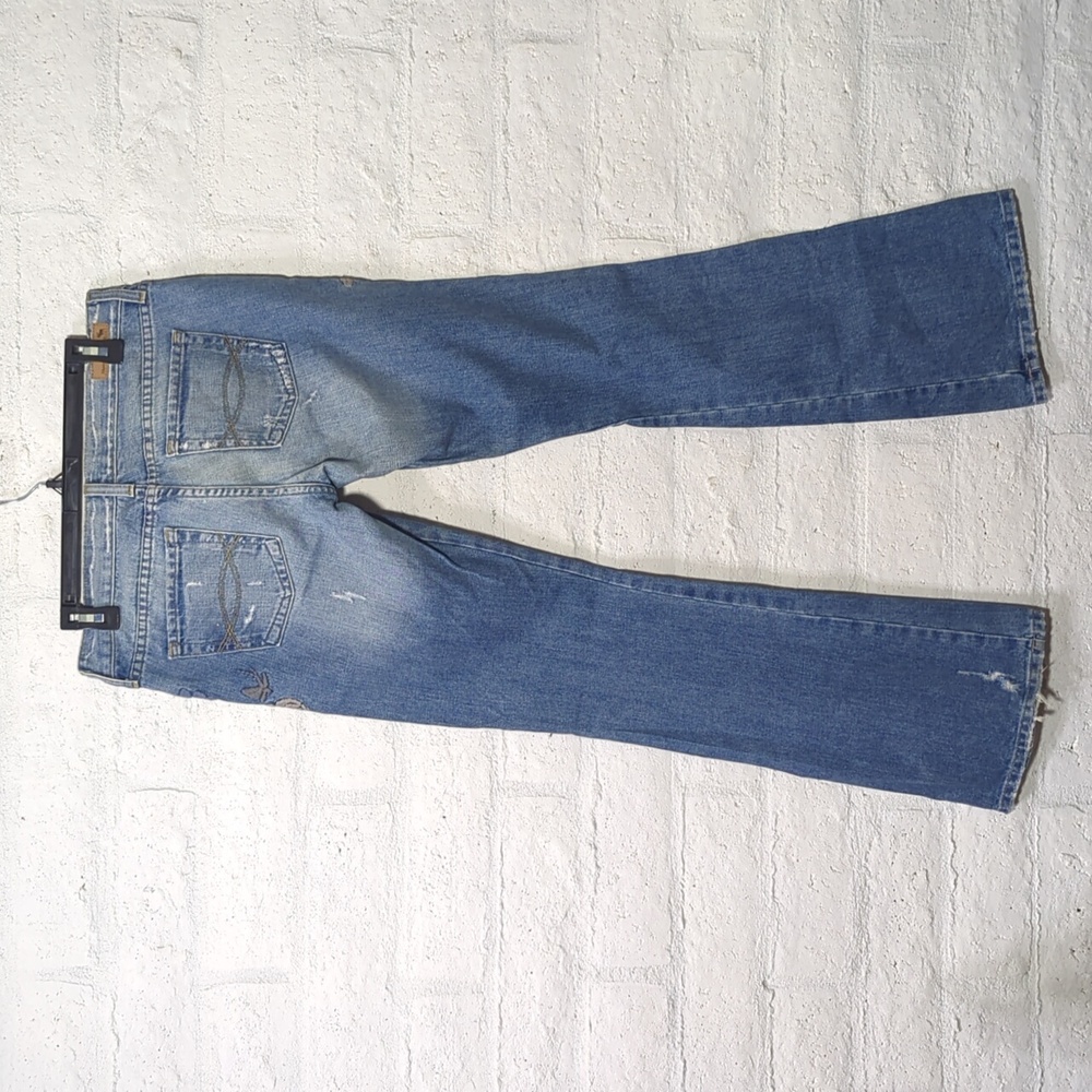 💙 Abercrombie VINTAGE Y2K Low Rise Jeans - Picture 5 of 13